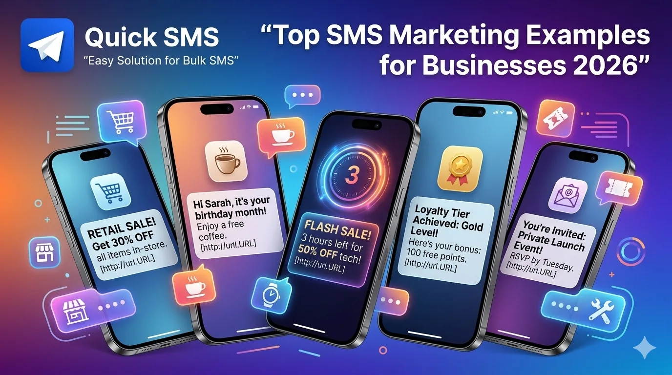 Top SMS Marketing Examples for Businesses 2026